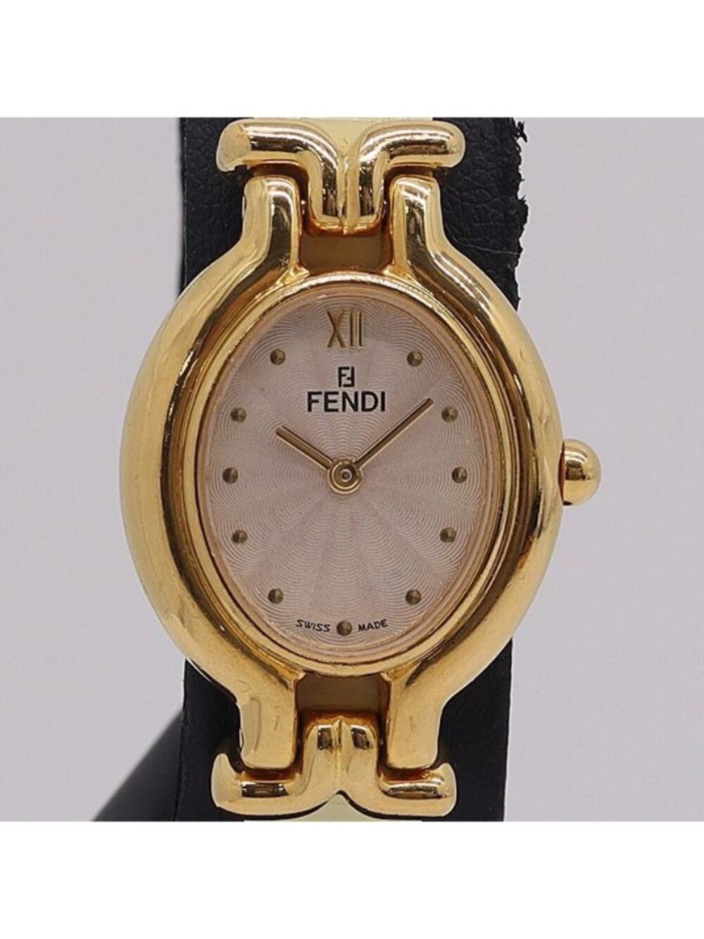 Fendi Change Belt 640L Silver Dial Quartz Watch